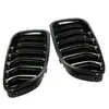 Adequado para 10-15 BMW Série 5 F10 F18 M5 Carro com Grade China Acessórios de Modificação Barras Paralelas de Linha Dupla Grade Dianteira