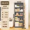 Estante de Aço Doméstica Prateleira de Armazenamento de Chão Sala de Estar Camadas Múltiplas Sanduíche Estante de Livros Infantis Armário de Armazenamento Simples Armário de Armazenamento