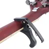 Capotraste de Guitarra de Metal Preto Resistente Liberação Rápida Capotraste Profissional para Guitarra Acústica Elétrica Ukulele Baixo Bandolim