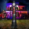 Modelos Infláveis Personalizados de Halloween: Ceifador, Pterodátilo, Polvo, Fantasma Branco, Fantasma, Lápide, Aranha, Insufláveis do Festival dos Fantasmas Podem Ser Personalizados