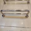 Toallero de pared de acero inoxidable 304, barra de toalla de metal para baño, venta al por mayor, para hotel