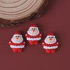 Nuevos Adornos Navideños DIY Resina Hecho a Mano Materiales Papá Noel Árbol de Navidad Muñeco de Nieve Fábrica de Parches