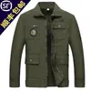 Roupas de Trabalho Primavera e Outono Casaco Masculino Manga Longa Roupas de Soldagem Roupas de Proteção do Trabalho Jaqueta de Peça Única Roupas de Reparo Automotivo Ferramentas de Manutenção, Sistema