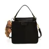 Yaozi 2026 principios de otoño nueva moda versátil casual simple bolso de hombro tipo tote para ir al trabajo con textura retro bolso cruzado