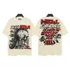 Moda Americana Transfronteriza Hellstar Serie Hellstar Camisetas Casuales de Algodón Impresas para Hombres y Mujeres Verano Sueltas de Manga Corta