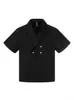 Camiseta Masculina Gola V Estilo Americano Manga Curta, Nova Marca Tendência Verão 2026, Estilosa e Versátil com Toque de Luxo, Caimento Oversized