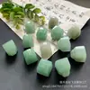 Pingente Selo de Jade 18X21Mm Jade Natural Tianshan Verde Ouro Seda Cristal Melancia Pingente Selo