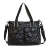 Bolso de Algodón Nuevo Otoño e Invierno 2024 Transfronterizo Bordado Algodón Espacial Bolso Cruzado Moda Bolso Brillante para Mujer Bolso de Mano Casual