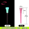 Foli Sports Nuevo Tee de Golf Luminoso 83mm Tee de Golf de Goma Tee Luminoso con Forma de Copa
