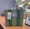 Bolsa de Mão Xiaohongshu, Produtos Estilo Tailandês, Nova Bolsa Tote Transversal de Tecido Artesanal para Armazenamento para Mulheres, Cesta de Mercado