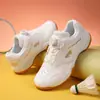 Zapatos de Bádminton Primavera Nuevos Transpirables Zapatos Deportivos para Hombre y Mujer Zapatos de Entrenamiento Profesional Suela de Tendón Zapatos de Bádminton Zapatos de Tenis
