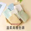 Primavera e verão algodão cintura alta abdominal tinker jacquard gordura plus tamanho grande algodão virilha roupa íntima para pessoas de meia-idade e idosos