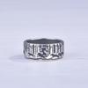 Zhen Rong desea a AliExpress Anillo Nuevo Creativo Tallado Mujer Corriendo con Lobos Chapado en Plata Unisex para Hombres y Mujeres