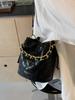 Bolso estilo Chanel para mujer 2023 nueva moda de otoño e invierno bolso de cadena en rombo bolso cubo de alta calidad para combinar con todo bolso bandolera