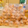 Globos de lentejuelas 10 decoración de habitación de bodas diseño de lugar de cumpleaños 12 pulgadas globos de látex transparentes red-hot al por mayor
