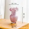 Vaso Fenton de alta qualidade estilo vintage, decoração de arte para casa para sala de estar e quarto modelo, vaso de vidro decorativo para arranjo de flores, atacado