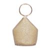 Em estoque novo cross-border Diamond-embedded full diamond evening bag portátil cesta de legumes strass saco de noite Moda Feminina Saco de Cosméticos