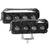 Foco Led para Motocicleta Ojo de Gato 4 LEDs 12V24V Vehículo Eléctrico Parachoques Coche Camión Techo Parachoques Frontal Luz Fuerte