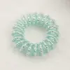 Cadena línea telefónica Anillo para el cabello Corea simple cuerda para la cabeza mujeres soga para el pelo del bosque banda de goma ins Red social funda de cuero Al por mayor