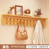 Perchero de Madera para Pared para Entrada, Diseño Creativo de Teclas de Piano, Perchero para Abrigos y Sombreros que Ahorra Espacio para la Entrada