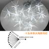 Accesorios para Bodas Acrílico Transparente Erizo de Mar Candelabro Luz de Estrella Decoración de Techo Iluminación Cielo Estrellado Luz LED