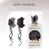 Coque de Peruca com Laço e Bigodes de Dragão, Presilha de Coque, Novo Estilo Chinês, Estilo Antigo, Cacho de Bigodes de Dragão Trovão