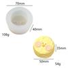 Molde Squishy Torrada Realista Bolo DIY Boneco Cartoon Pão Havaiano Alívio de Estresse Molde de Silicone Squishy