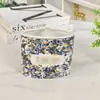 Ouge Luxo Acessível Conjunto de Louça de Osso Para Banheiro Suprimentos de Banheiro Frasco de Loção com Aparência Sofisticada Hotel Copo de Enxaguante Bucal Banheiro Porta-Escova de Dentes