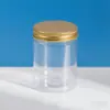 120ml 55*60 Botella de Boca Ancha con Forma Especial Frutos Secos y Cereales Latas de Comida de Fácil Apertura Empaque de Dulces Bolsa con Tapa Listo para Exportación