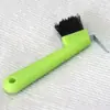 Cepillo de limpieza para herraduras gancho viejo para caballos lámina de hierro paquete gancho para caballos con cepillo lana gancho para herraduras herramienta de limpieza de cascos suministro de fábrica