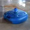 Base para Sombrilla de Exterior para Puesto de Patio Publicitario, Base de Plástico con Agua, Hierro Triangular, Hierro Cruzado, Engrosada y Estable