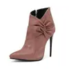 Comércio exterior apontou salto alto 40 botas tiro tubo curto 48 botas Botas de cavaleiro europeias e americanas rua novo tornozelo plus size 2024 preto