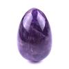 Huevo de 3 cm de Jade Cristalino Huevos Pequeños de Mineral No Poroso Huevos de Pájaro de Amoy Piedra Natural Huevos de Pascua