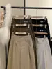 ¡Disparo real! Pantalones de Pierna Ancha con Doble Bolsillo, Estilo Nuevo Otoño 2026 para Mujer con Cremallera Lateral, Pantalones Casuales Sueltos para Mujer