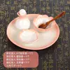 Recipiente para aceite esencial cuenco para aceite esencial plato para aceite esencial bandeja de cerámica herramienta de masaje para spa botella de aroma salón de belleza