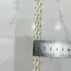 En stock ventas directas estilo Chanel encaje forma de ola oro y plata seda encaje accesorios vestido Han vestuario de escenario accesorios de vestimenta