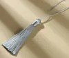 8cm Joyería Sachter Marcador de Libros Accesorios para el Cabello Pompones Gordos de Gama Alta Colgante de Borla Vintage Borla Vertical Colgante