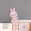 Caixa Cega de Resina com Desenho Galvanizado Sacola Surpresa Miniaturas Fofas Brinquedos da Moda Decoração de Mesa Carro Interior Acessórios para Carro Ornamentos