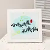Pintura de diamantes nuevo texto inspirador diy juguetes educativos hechos a mano para niños con marco pintura de diamantes regalo mesa al por mayor