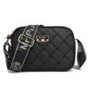 Bolso de mujer de comercio exterior transfronterizo 2025 primavera nueva moda bolso cuadrado pequeño de hombro ancho diagonal estilo pequeño fragante bolso al por mayor