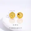 Retenção de Cor Forte Ouro Areia Antigo Acessórios DIY Flor Peônia Rosa Dragão Contas Separadoras Grandes Contas de Balde Contas para Pulseira Colar