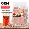 Té de Cinco Tesoros de Ginseng Transfronterizo, Té de Rosella, Lavanda, Manzanilla y Menta, Té de Ocho Tesoros de Ginseng, Té de Diez Tesoros No para Venta Nacional
