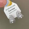 Lujo Ligero, Gama Alta, Exquisitos Encajes Franceses Perla Aguja de Plata 925 Nicho Celebridad de Internet Versátiles Pendientes 2026 Pendientes para Mujer