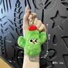 Pingentes de pelúcia estilo Instagram de cacto tropical e coqueiro, bonecas de plantas fofas, pequenos acessórios para mochilas e chaves, atacado