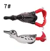 Hélice flutuante água giratória pato isca 8,9 cm 11g superfície da água trator isca isca macia isca biônica