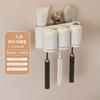 Estante para cepillos de dientes Estante de almacenamiento Colgante para inodoro Estante para pasta de dientes Orificio para vaso para enjuague bucal Soporte para dientes sin agujeros Montado en la pared Cepillado