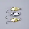 Venta al por mayor de fábrica transfronteriza Cebo Falso Biónico 2.5g Pieza desnuda de lentejuela dorada y plateada Señuelo de lentejuela de boca de caballo