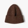 Gorro tejido cálido de invierno versión coreana de todo a juego color liso versión ligera gorro de lana para niños puede ser logo estándar gorro tejido de moda