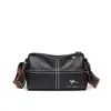 Bolsa Feminina 100% Couro Genuíno 2026 Novo Modelo Bolsa de Ombro Bolsa Transversal de Couro de Vaca Couro Macio Alça Larga Bolsa Almofada
