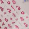 TENSOR nuevas pegatinas de uñas de dibujos animados artesanales pegatinas de uñas adhesivas tridimensionales joyería TS-3453 polvo Xiangyun longta